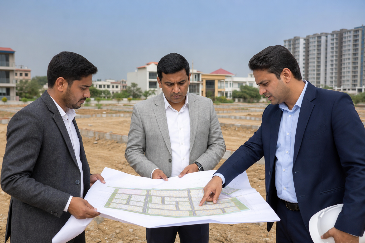 CSDEVELOPERS team at property site
